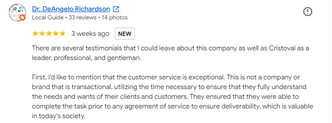 Client review