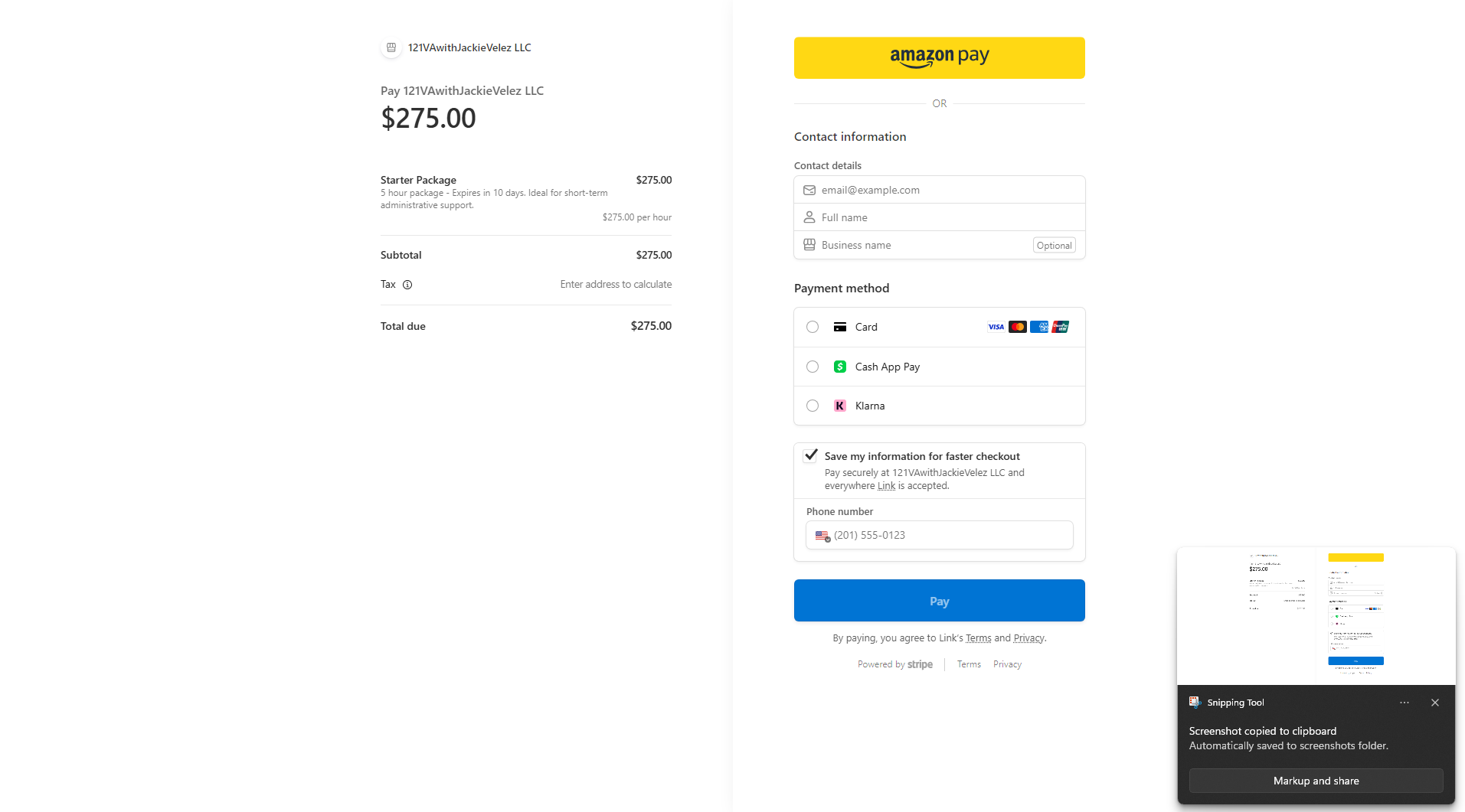 Automated VA Business with Stripe Integration - Project image 3