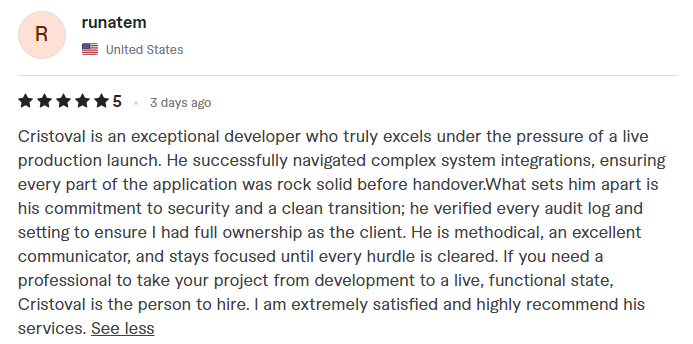 Client review 10